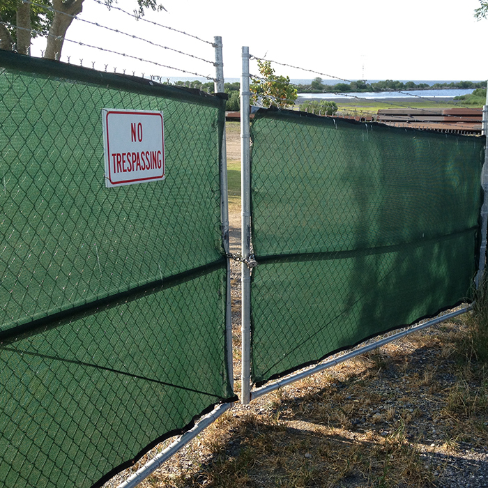 Chain Link Privacy Fence Screen (Grommets type)