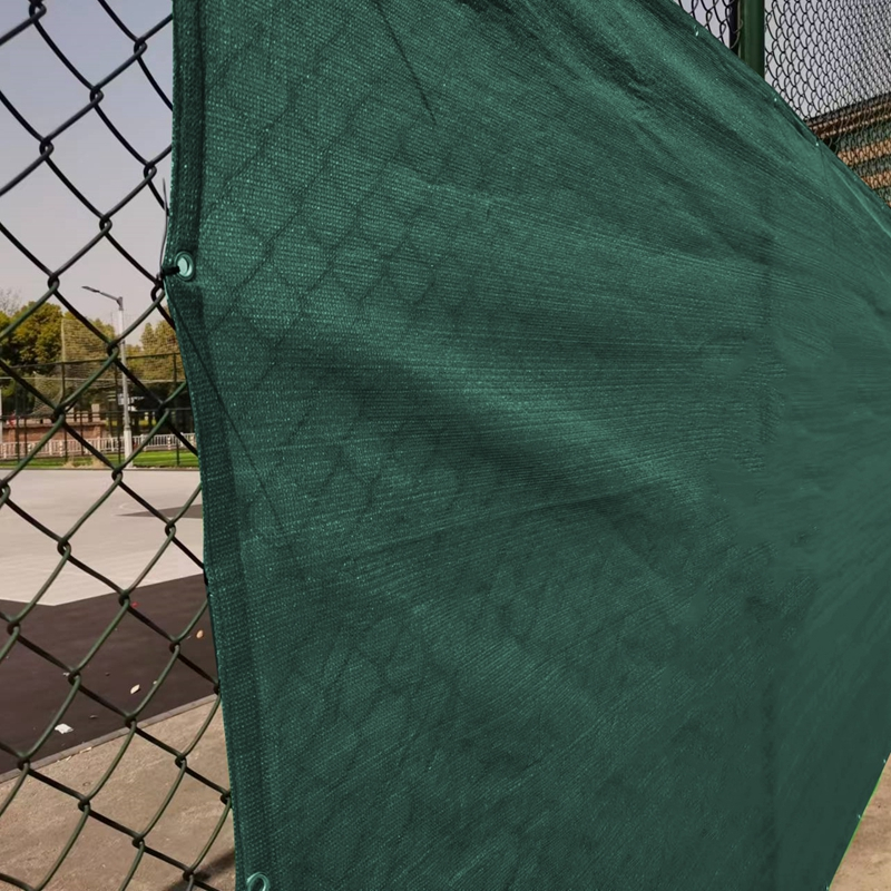 Dark Green Privacy fence screen 